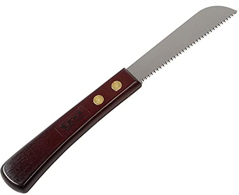 DENKO SEKKA Woodworking Saw MINI Kataba Single Edge Flush cut, Japanese Pull Saw for Woodworking and Wood Craftsmanship, (Single Edge)