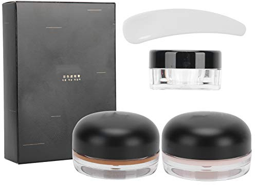 ANKROYU Tattoo Concealer, 10 ml x 2 Farben Körper Muttermal Abdeckcreme, Wasserfester Abdeckstift für Narben und Flecken, Zarte Textur, Inklusive leerer Flasche und Mischstab