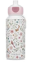 Mepal - Gourde Pop-up Campus - Bouteille d'eau - Little Dutch - Bouteille anti-fuite pour l'école - Réutilisable - Sans BPA et passe au lave-vaisselle - 400 ml - Fairy Wonders