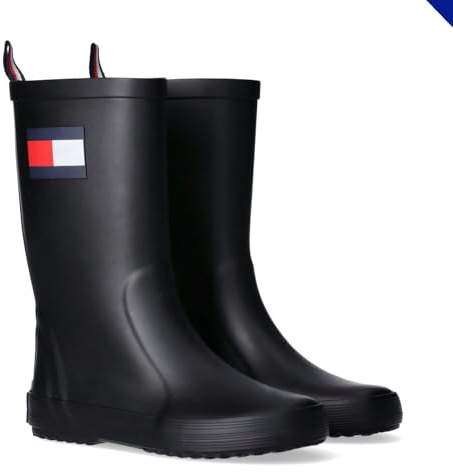 Tommy Hilfiger Rudy, Stivali da pioggia Unisex-Bambini e Ragazzi