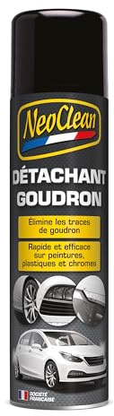 NeoClean Détachant Goudron - 250 ml - Élimine Goudron, Graisse et Cambouis - Rapide et Efficace pour Peintures, Plastiques et Chromes - Nettoyant Puissant Voiture - Fabriqué en France