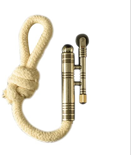 (Venduto senza cherosene) Accendino antivento in velluto, in metallo, accendifuoco, campeggio, all'aperto, regalo retrò