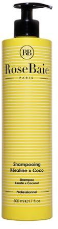RoseBaie Shampoing Kératine x Coco 500 ml