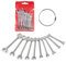 alladaga Mini Combination Wrench Set, Metric and SAE Small Wrench Repair Tools (SAE)