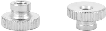 Agatige Tuerca Moleteada, Tuerca Carraca Perillas, Tuerca Carraca Perillas Redondas De Acero Inoxidable Rosca Métrica Tuercas De Tornillo De Mano Para Piezas De Impresora 3D (M3 10PCS)