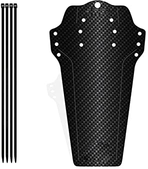 1 Pezzi di parafango, paraspruzzi per Bicicletta MTB con Cavo di Collegamento,Parafanghi per Mountain Bike, Mudguard MTB parafango Anteriore e Posteriore Compatibile con parafanghi per Bicicletta