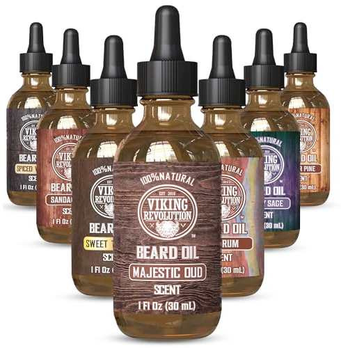 Viking Revolution Beard Oil - Majestic Oud - 1 fl oz
