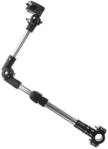 Sosoport Fahrrad-schirmständer Ausziehbar Für Regenschirm Außenbereich Ständer Mit Schirmklemmen Und Verbindungsstücke Leicht Tragbar Und Stabil