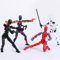 MEIEST 4 PCS T13 Actionfiguren, Multi-Jointed Beweglicher Roboter 3D gedruckte Mannequin Dummy 13,Multiple Zubehör, Schreibtisch Dekoration, kreative Geschenke