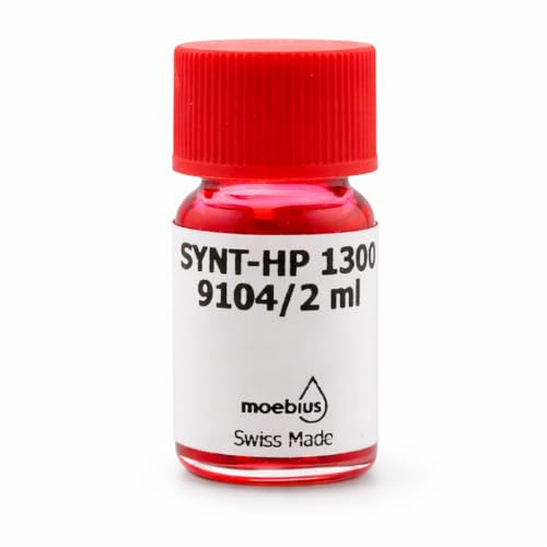 MOEBIUS - 9104 Synt-HP 1300 High Pressure Synthetic Oil for Precision Mechanics, 2 ml