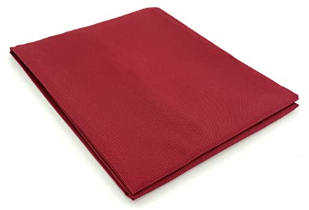 heimtexland ® Textile Outdoor Garten Tischdecke schmutz- und wasserabweisend waschbar Gartentischdecke Typ784 Rot 140 x 240 cm