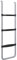 SPORTNOW Trampolinleiter mit 3 oder 2 Stufen Trampolintreppe mit Breiten horizontalen Stufen, Universalhaken, 120 kg Belastbarkeit, 110 x 32 cm Silber