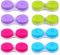 8 Packs Contact Lens Cases, Contact Lenses Holder Box with Left/Right Caps for Home Travel Outdoor