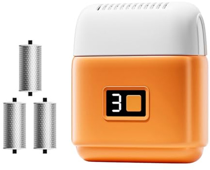 Electric Foot Callus Remover, Electric Foot File - Three Head Foot Scrubber | Electric Foot Scrubber Foot Cleaner, Electric Foot Grinder, AC Remover