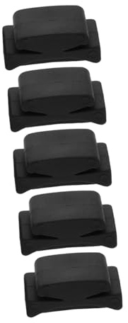 LRXIYODE 5 Piezas Soporte de Goma para Púas de Guitarra Unidades Antideslizante para Acústica Ukelele Organizador Portátil para Almacenamiento Rápido de Plectros