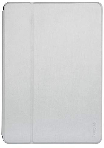 Targus Custodia per iPad 10.2'', iPad Air 10.5'' e iPad Pro 10.5'' Click-In - Custodia per iPad ammortizzante - Cover iPad con angoli rinforzati - Argento, THZ85011GL