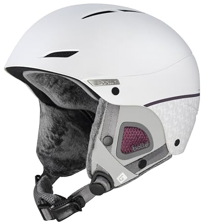 Bollé - Juliet Ski Helmet | ABS helmet designed especially for women | Ultra-resistant shell, + CLICK-TO-FIT SYSTEM, Adjustable ventilation