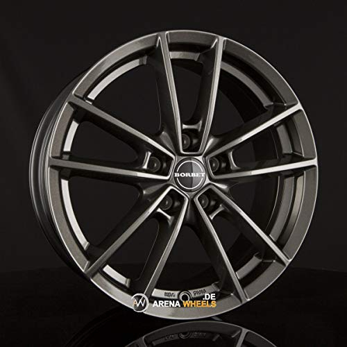 Borbet W 7J x 17 ET 40 LK Jante en aluminium KBA 5 x 108