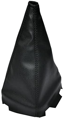 Aerzetix - C57778 - Cuffia soffietto per leva del cambio - compatibile con Citroen C1 I, Peugeot 107 I, Toyota Aygo I : a partire dal 2005 - colore: nero - in pelle sintetica