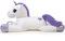 SNOWOLF Riesen Plüsch Spielzeug Einhorn Große Plüsch Tier Spielzeug Plüsch Kissen Großes Pferd Plüsch Flauschige Einhorn Plüsch Puppe Geschenk für Kinder Mädchen Jungen(weiß,80cm)