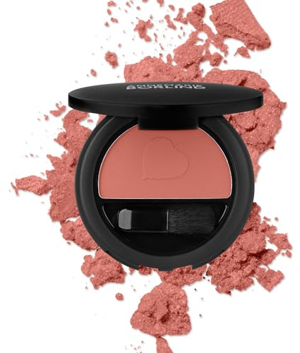ANNEMARIE BÖRLIND TEINT EFFECTIVE NATURAL BEAUTY Powder Blush Glowy Peach (5 g) - Mit Marulaöl und Hyaluronsäure für einen Natürlichen Glow und Nachhaltige Pflege, Vegan