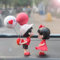 Auto-Dekoration, Süße Cartoon-Paare Action-Figur Ballon-Ornament Paar Puppen Auto Armaturenbrett Ornamente Niedliche Kuss-Paar-Puppen-Ornamente Auto-Innendekoration für Frauen, Mädchen, Geschenke