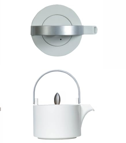 Philip Kenny - Teekanne weiß Keramik - Kanne 1 Liter