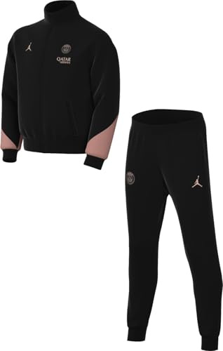 Tercera Equipación Strike París Saint-Germain Chándal De Fútbol De Tejido Knit Jordan Dri-Fit - Niño/A, Black/Rust Pink/Rust Pink, FQ2660-013, XS