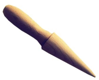 DINHEAROM 1 Pieza herramienta para hacer conos de helado bandeja de muffin molde para pastel pequeño estaño hornear moldes para muffin gofreras molde de cono rodillo de cono de waffle Bambú