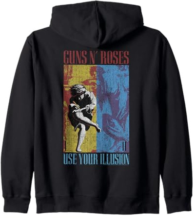 Offizielles Guns N' Roses Use Your Illusion Album Hard Rock Kapuzenjacke