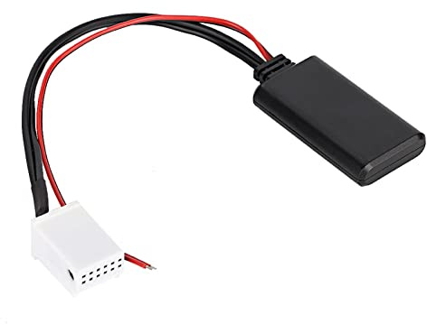 Adattatore Bluetooth RCD 510, Modulo Bluetooth Autoradio, Modulo Bluetooth Senza Fili Radio Stereo, Cavo AUX Stereo a 12 Pin, Adattatore Bluetooth per Auto, Cavo Audio Bluetooth