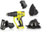 Baricus Multi Head Tool - Effizientes Multifunktionswerkzeug für jede Werkstatt - schleifen, schrauben, bohren, sägen - im Koffer inkl. Zubehör - B-Ware