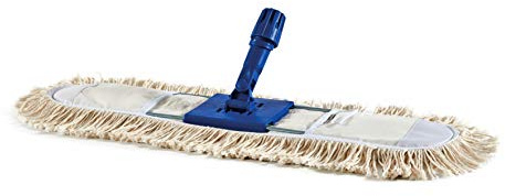 SGWEB Professional Scopa Industriale in Cotone Soft 60 cm Alta Qualità per Grandi Superfici e Pavimenti Delicati