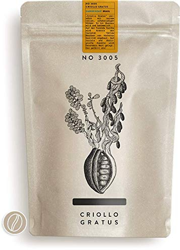 RAUWOLF | 3005 CRIOLLO GRATUS | 250g Espresso | Schokolade dunkle Beeren | ganze Bohne | EHRLICH! FRISCH GERÖSTET | VERSAND IN 24H AB 1KG FREI