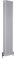 Milano Windsor White Cast Iron Style Vertical Four Column Radiator - 1800mm x 380mm