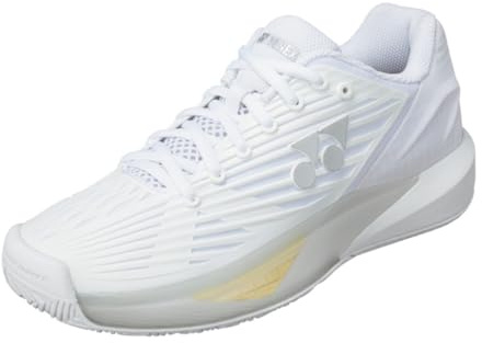 YONEX Donna Eclipsion 5 AC Scarpe da Tennis Scarpa per Tutte Le Superfici Bianco - Grigio 39