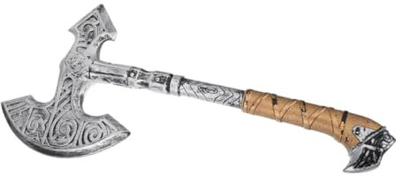 SOIMISS d'halloween Accessoire De Haches De Costume Axes De Performance Accessoire Photo Haches D’Halloween Faux Accessoires De Haches Jouet De Haches à Main Dark Grey Plastique