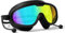 HGRGHH Lunettes de Natation à Verres Polarisés, Lunettes Piscine Adulte pour Hommes Femmes, Anti Buée Anti UV Lunettes de Natation Lunettes Plongée pour Unisex Adultes Adolescents
