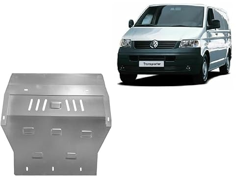 Scut Protection Protección de bajos de motor de acero compatible con Volkswagen Transporter T6 (2015-2019)