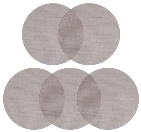 DTGN 15 Pcs 8-7/8 in Grid Sanding Discs 600 Grit Aluminum Oxide Abrasive