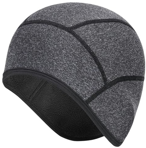 Bonnet d’Hiver de Vélo,Chaud et Coupe-Vent de vélo d'hiver Casque,Bonnet De Sport d'hiver pour Homme et Femme,Coupe Respirant,pour Adultes Sports,Équitation,Ski,Escalade,Randonnée