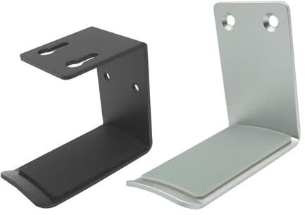 Gatuida Support Lot Alliage Crochet en D'aluminium pour Casque Audio, Antidérapant Installation sans Perçage de 2 pour Bureau Gaming