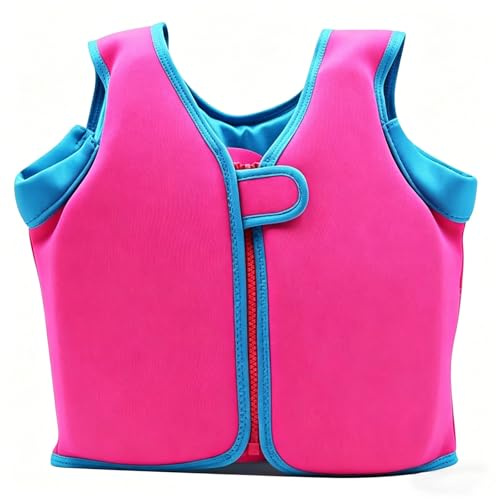Fly Fishing Vest for Kids, Soft Environmentally Friendly Fabric with Full Front Zipper for Beach Rafting