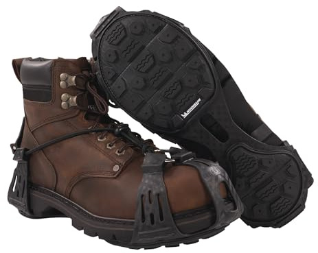 Ergodyne Trex 6325 Slip On Spikeless Ice Traction Devices, Outdoor to Indoor Wear Medium
