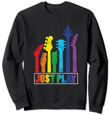 Saiteninstrument Zupfinstrument Gitarre Mandoline Banjo Sweatshirt