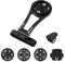 BSSOK Supporto regolabile per bici da strada, in lega di alluminio, compatibile con Garmin Edge, Wahoo Elemnt, Bryton, Cateye, GoPro Camera e lampada