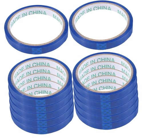 HOODANCOS 12pcs Supermarket Sealing Tape for Tying Machines Adhesive Packaging Tape Wide Freezer Chip Bag Sealer