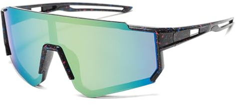 TOFBS Occhiali da Sole per Bambini UV400 Occhiali da Ciclismo Occhiali da Sole Polarizzati per Attività All'aria aperta Mountain Bike Ciclismo Sci