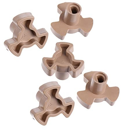 HOLIDYOYO 5pcs Microwave Oven Replacement Parts Turntable Shafts Coupler for Microwave