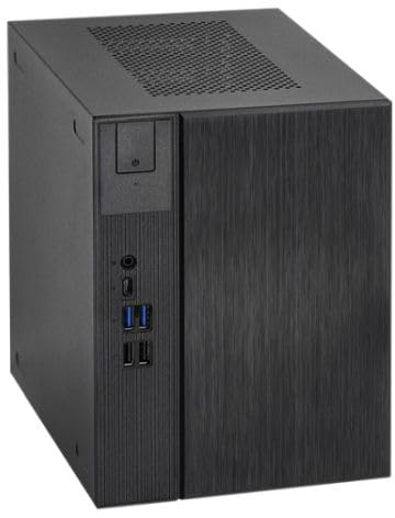 Asrock DeskMeet B760 Barebone PC, Mini ITX, LGA1700 [B760], 4x DDR4, 3 x SATA, 2 x M.2, VGA, HDMI, DP, USB-C, 500 W PSU – No CPU, RAM, lagring eller O/S